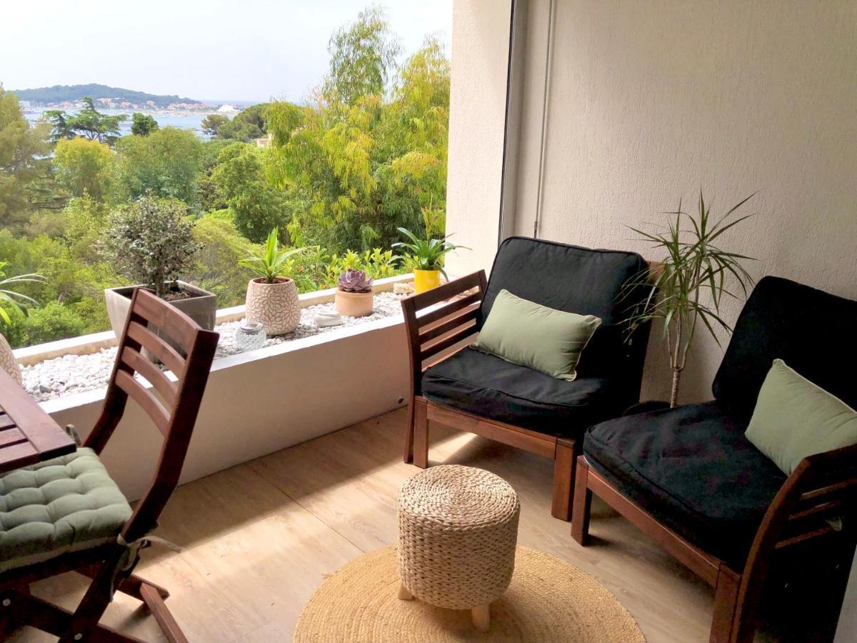 Charme & Calme-Tamaris- Studio Vue Mer - Piscine - Le Petit Olivier Sur Mer La Seyne-sur-Mer Εξωτερικό φωτογραφία